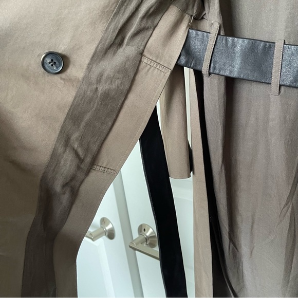 ALL SAINTS Trench Coat - Picture 7 of 10